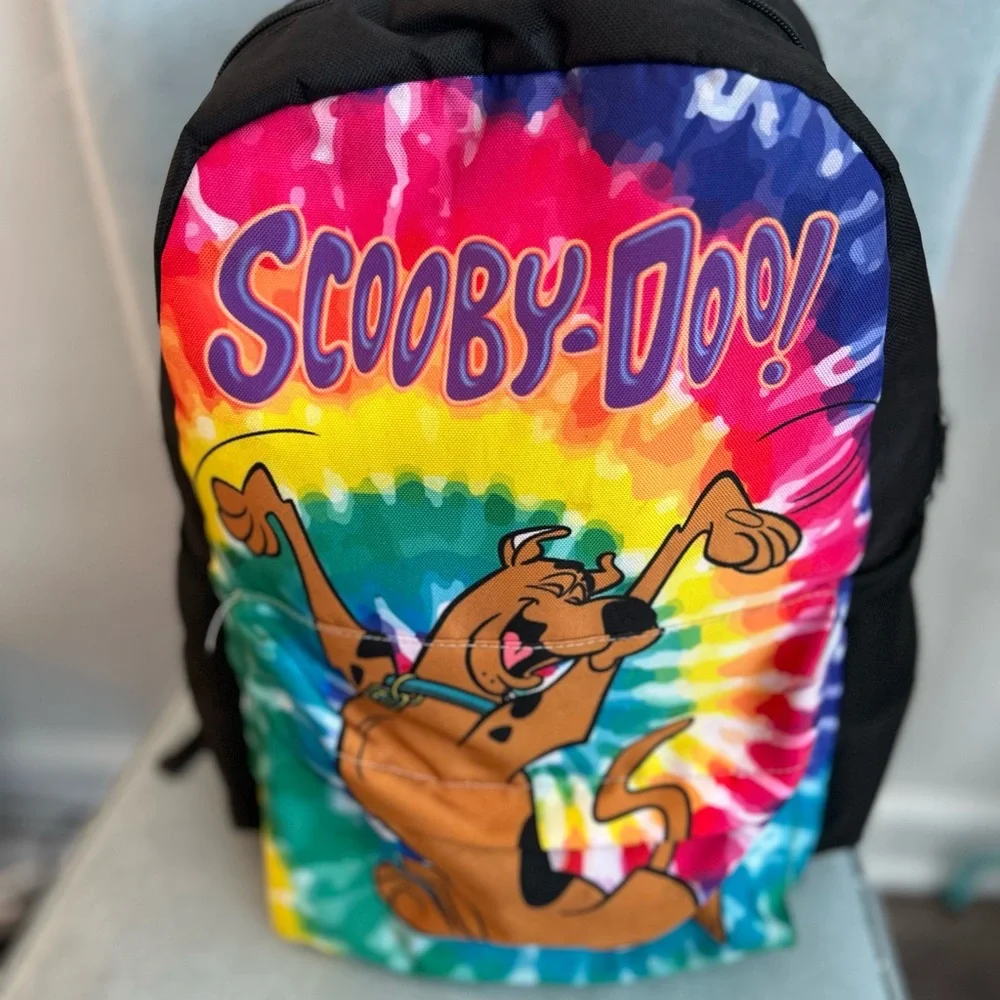 Scooby-Doo! Tie-Dye Graphic Backpack - Multicolor